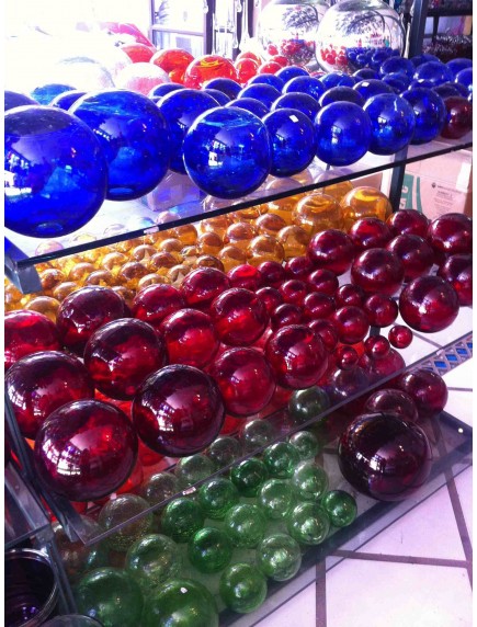 Esfera de Mesa 15 cm. Aguamarina